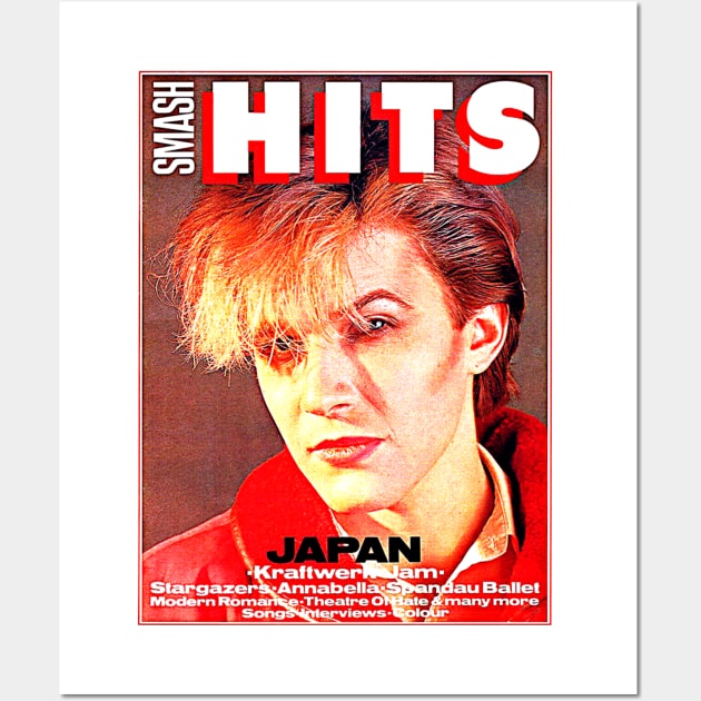 David Sylvian Of Japan Wall Art by DankFutura